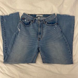 Abercrombie the ankle straight ultra high rise (26)